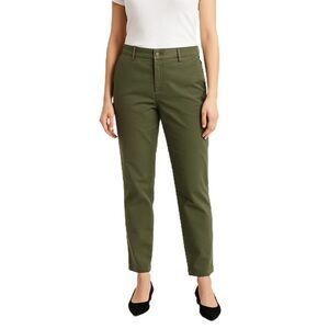 GAP Broken In Straight Olive Khaki 16
